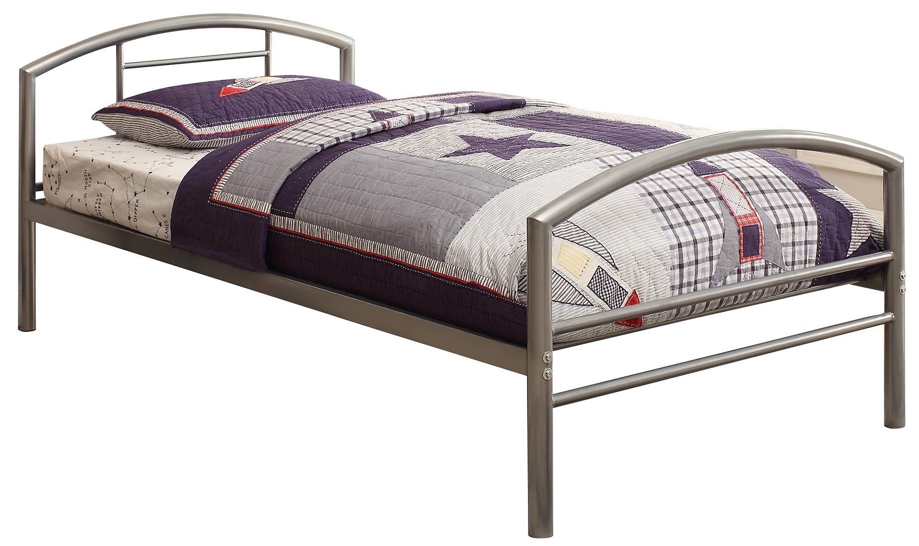 Coaster Iron Beds and Headboards Twin Baines Metal Bed A1 Furniture